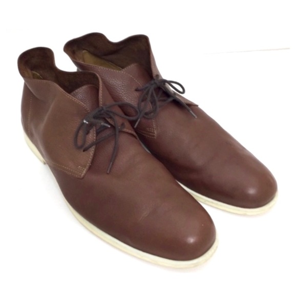 Rachel Comey Uncle Den Oxford Leather Chukka Boot in Brown - Picture 2 of 8